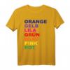 Regenbogen T-Shirt mit Optischer Täuschung - Buntes Verwirrung Design für Trendsetter und Kunstliebhaber