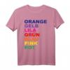 Regenbogen T-Shirt mit Optischer Täuschung - Buntes Verwirrung Design für Trendsetter und Kunstliebhaber