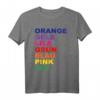 Regenbogen T-Shirt mit Optischer Täuschung - Buntes Verwirrung Design für Trendsetter und Kunstliebhaber