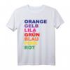 Regenbogen T-Shirt mit Optischer Täuschung - Buntes Verwirrung Design für Trendsetter und Kunstliebhaber