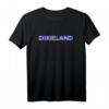 Dixieland Musikgenre Glitch Art Festival Outfit T-Shirt – Trendiges Festival Shirt für Musik- und Kunstliebhaber