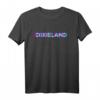 Dixieland Musikgenre Glitch Art Festival Outfit T-Shirt – Trendiges Festival Shirt für Musik- und Kunstliebhaber