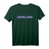 Dixieland Musikgenre Glitch Art Festival Outfit T-Shirt – Trendiges Festival Shirt für Musik- und Kunstliebhaber