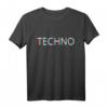 Techno Musik Festival Optische Illusion T-Shirt - Trippy Täuschung für Raver, EDM Festivals & Nachtclub Feiernde