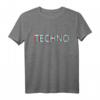 Techno Musik Festival Optische Illusion T-Shirt - Trippy Täuschung für Raver, EDM Festivals & Nachtclub Feiernde