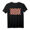 Fraktale Illusion, Trippy Acid Design - Optisches T-Shirt mit optischer Täuschung für trendige Streetwear