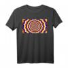 Fraktale Illusion, Trippy Acid Design - Optisches T-Shirt mit optischer Täuschung für trendige Streetwear