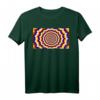 Fraktale Illusion, Trippy Acid Design - Optisches T-Shirt mit optischer Täuschung für trendige Streetwear