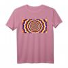 Fraktale Illusion, Trippy Acid Design - Optisches T-Shirt mit optischer Täuschung für trendige Streetwear