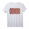 Fraktale Illusion, Trippy Acid Design - Optisches T-Shirt mit optischer Täuschung für trendige Streetwear