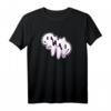 Melted Smiling Face Optical Illusion Psychedelic Trippy T-Shirt – Perfekt für Raves, Festivals & Musikliebhaber