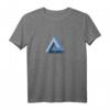 Penrose Tribar & Optische Illusion T-Shirt - Unmögliches Dreieck Design für Mathe- und Kunstliebhaber, Nerds & Geeks