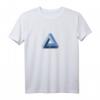 Penrose Tribar & Optische Illusion T-Shirt - Unmögliches Dreieck Design für Mathe- und Kunstliebhaber, Nerds & Geeks