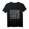 Daumen hoch T-Shirt mit Illusionslinien-Grafik – Motivierende Mode für Alltag und Geschenk