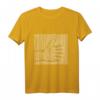 Daumen hoch T-Shirt mit Illusionslinien-Grafik – Motivierende Mode für Alltag und Geschenk