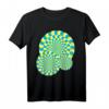 Optische Täuschung T-Shirt – Psychedelische Wirkungs-Illusion für Männer und Frauen, perfektes Geschenk zu Weihnachten und Geburtstag