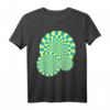 Optische Täuschung T-Shirt – Psychedelische Wirkungs-Illusion für Männer und Frauen, perfektes Geschenk zu Weihnachten und Geburtstag