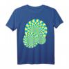 Optische Täuschung T-Shirt – Psychedelische Wirkungs-Illusion für Männer und Frauen, perfektes Geschenk zu Weihnachten und Geburtstag
