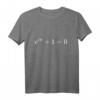 Euler'sche Identität Mathematik Formel T-Shirt – Perfektes Geschenk für Mathe-Fans, Schüler & Wissenschaftler