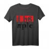 Ich Hasse Menschen T-Shirt - Sarkastisches Geschenk für Mathe- und Informatikliebhaber zu Weihnachten, Geburtstag und anderen Anlässen