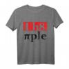 Ich Hasse Menschen T-Shirt - Sarkastisches Geschenk für Mathe- und Informatikliebhaber zu Weihnachten, Geburtstag und anderen Anlässen