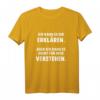 Ich kanns dir erklären - Humorvolles T-Shirt für Informatiker, Physiker, Mathematiker, Ingenieure und Programmierer als Geschenk zum Geburtstag oder Weihnachten