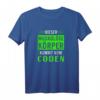 Lustiges Programmierer Coder Muskeln Meme T-Shirt für Informatiker – Perfektes Geschenk für Web-Entwickler & Software-Profis