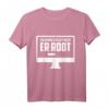 Herren T-Shirt 'Ein Admin schläft nicht er root' – Lustiges Geschenk für Informatiker, Admins & Nerds zum Geburtstag, Vatertag & Weihnachten