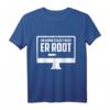 Herren T-Shirt 'Ein Admin schläft nicht er root' – Lustiges Geschenk für Informatiker, Admins & Nerds zum Geburtstag, Vatertag & Weihnachten