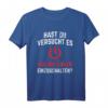 Aus Und Wieder Einschalten Informatiker Programmierer T-Shirt - Lustiges IT Spruch für Entwickler & Computerfans