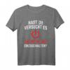 Aus Und Wieder Einschalten Informatiker Programmierer T-Shirt - Lustiges IT Spruch für Entwickler & Computerfans