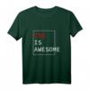 CSS is awesome Programmierer Sprüche T-Shirt - Lustiger Informatiker Witz für Nerds, Kaffeeliebhaber & Entwickler, Perfektes Geschenk für Weihnachten, Ostern, Mutter- & Vatertag