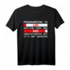 Programmierer Programmieren Informatik T-Shirt – Lustiges Geschenk für Entwickler, Informatiker und Coding-Liebhaber