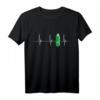 USB Stick Herzschlag T-Shirt für Informatiker & Programmierer – Lustiges Geschenk für Nerds, Gamer & Software Engineers