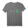 USB Stick Herzschlag T-Shirt für Informatiker & Programmierer – Lustiges Geschenk für Nerds, Gamer & Software Engineers