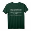 Lustiges Programmierer T-Shirt – Ich Hasse Programmieren, Perfekt als Geschenk für IT-Profis, Nerds & Kollegen zum Geburtstag oder Weihnachten