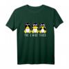 3 Linux Pinguine höre sehen sprechen kein Win - Lustiges IT-Informatiker T-Shirt für Programmierer, Nerds & Tech-Enthusiasten