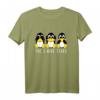 3 Linux Pinguine höre sehen sprechen kein Win - Lustiges IT-Informatiker T-Shirt für Programmierer, Nerds & Tech-Enthusiasten