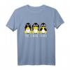 3 Linux Pinguine höre sehen sprechen kein Win - Lustiges IT-Informatiker T-Shirt für Programmierer, Nerds & Tech-Enthusiasten