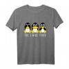 3 Linux Pinguine höre sehen sprechen kein Win - Lustiges IT-Informatiker T-Shirt für Programmierer, Nerds & Tech-Enthusiasten
