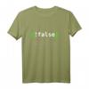 !False - Lustiges Programmierer & Informatiker Geschenk IT Nerd Langarmshirt für Geburtstage & Weihnachten