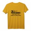 Lustiges Programmierer Coding T-Shirt - Humorvolles Geschenk für Software Entwickler, Java & Javascript Programmierer