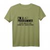 Lustiges Programmierer Coding T-Shirt - Humorvolles Geschenk für Software Entwickler, Java & Javascript Programmierer