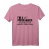 Lustiges Programmierer Coding T-Shirt - Humorvolles Geschenk für Software Entwickler, Java & Javascript Programmierer
