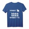 Rabbit Rabbyte Computer Coder T-Shirt – Perfektes Geschenk für Informatiker, Nerds & Programmierer zu Geburtstag & Weihnachten