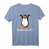 Tux Linux Pinguin Sudo Rm Rf Hacker T-Shirt für Programmierer und IT-Profis – Perfektes Geschenk für Linux Fans & Computerfreaks