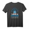 There is no Cloud Computer IT Admin Geek T-Shirt - Humorvolles IT- und Cloud-Design für Geeks und IT-Profis