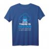 There is no Cloud Computer IT Admin Geek T-Shirt - Humorvolles IT- und Cloud-Design für Geeks und IT-Profis