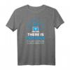 There is no Cloud Computer IT Admin Geek T-Shirt - Humorvolles IT- und Cloud-Design für Geeks und IT-Profis