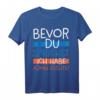 Lustiges Informatik T-Shirt mit Spruch 'Bevor Du sprichst, habe Admin Rechte' – Perfekt für Administratoren, Programmierer & IT-Profis zum Geburtstag oder Weihnachten